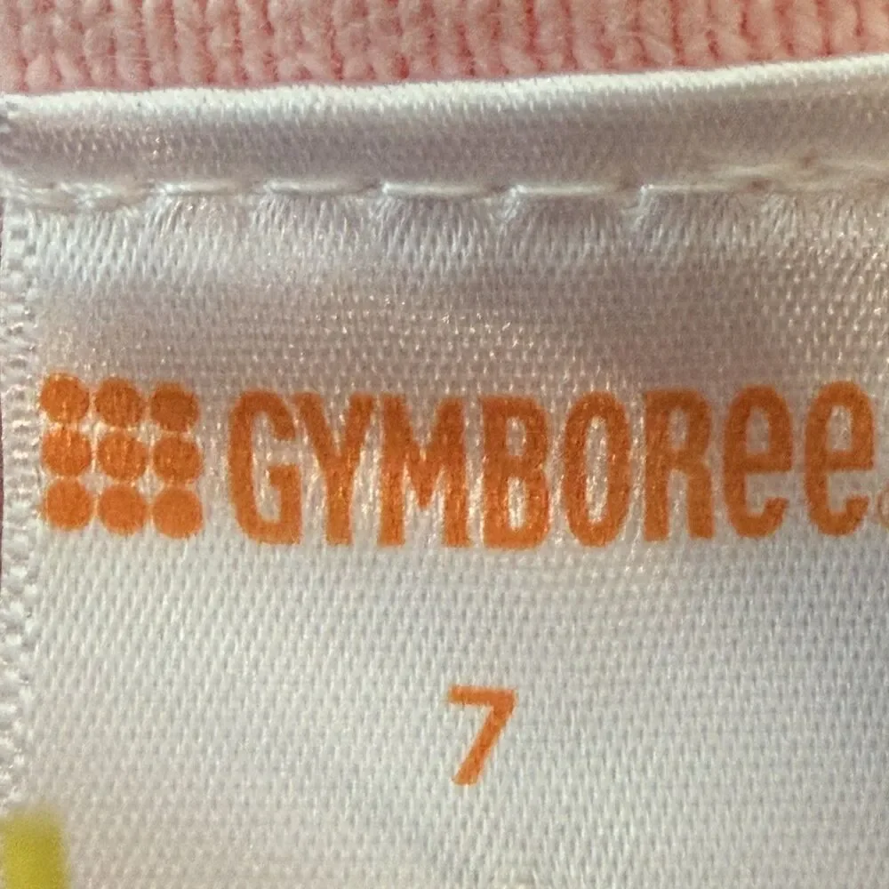 Gymboree Girls Pink Long Sleeve Sweater Dress Size 7 Great Condition